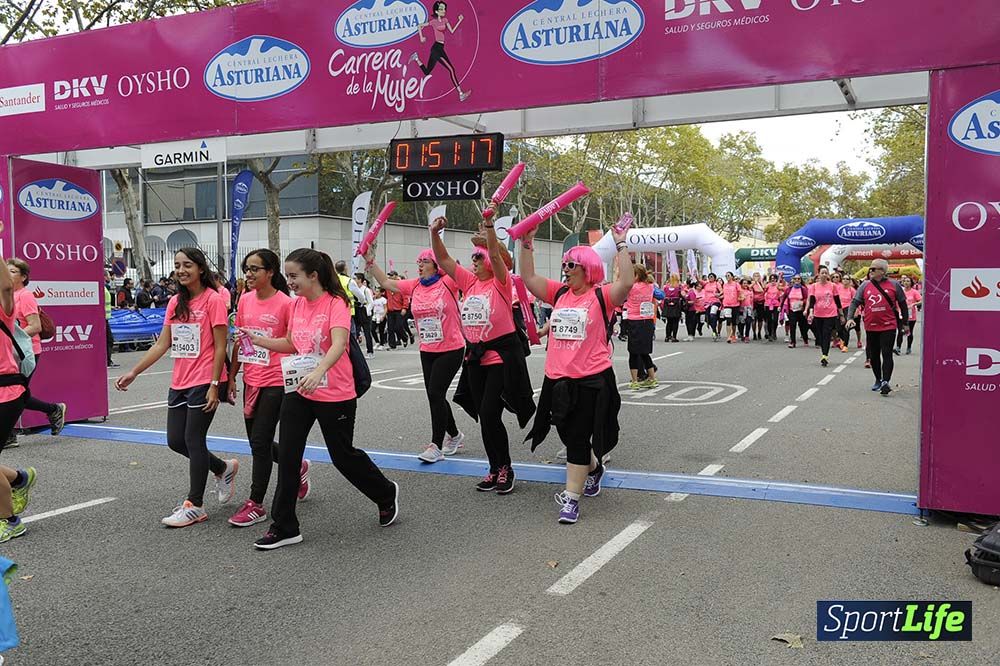 Carrera de la Mujer de Barcelona desde 1h 50 min a 1h 59 min