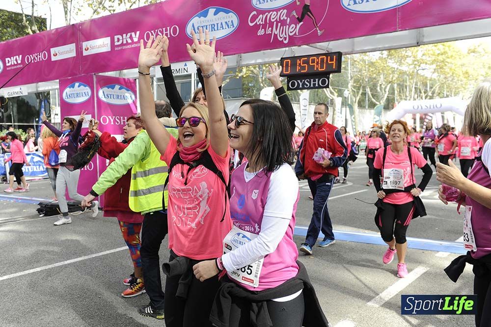 Carrera de la Mujer de Barcelona desde 1h 50 min a 1h 59 min