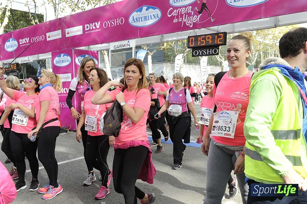 Carrera de la Mujer de Barcelona desde 1h 50 min a 1h 59 min