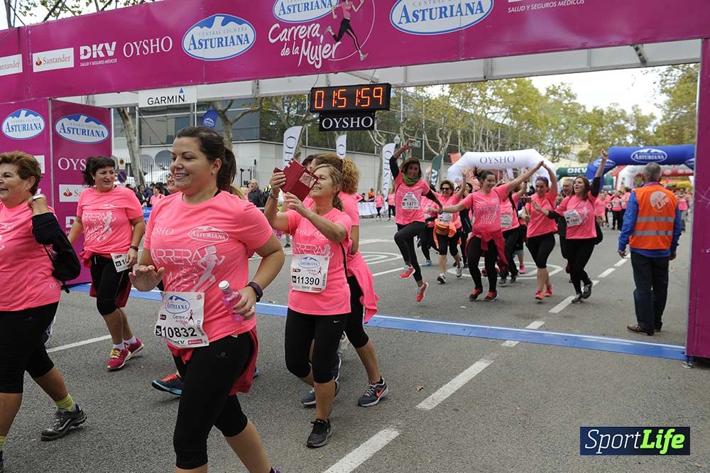 Carrera de la Mujer de Barcelona desde 1h 50 min a 1h 59 min