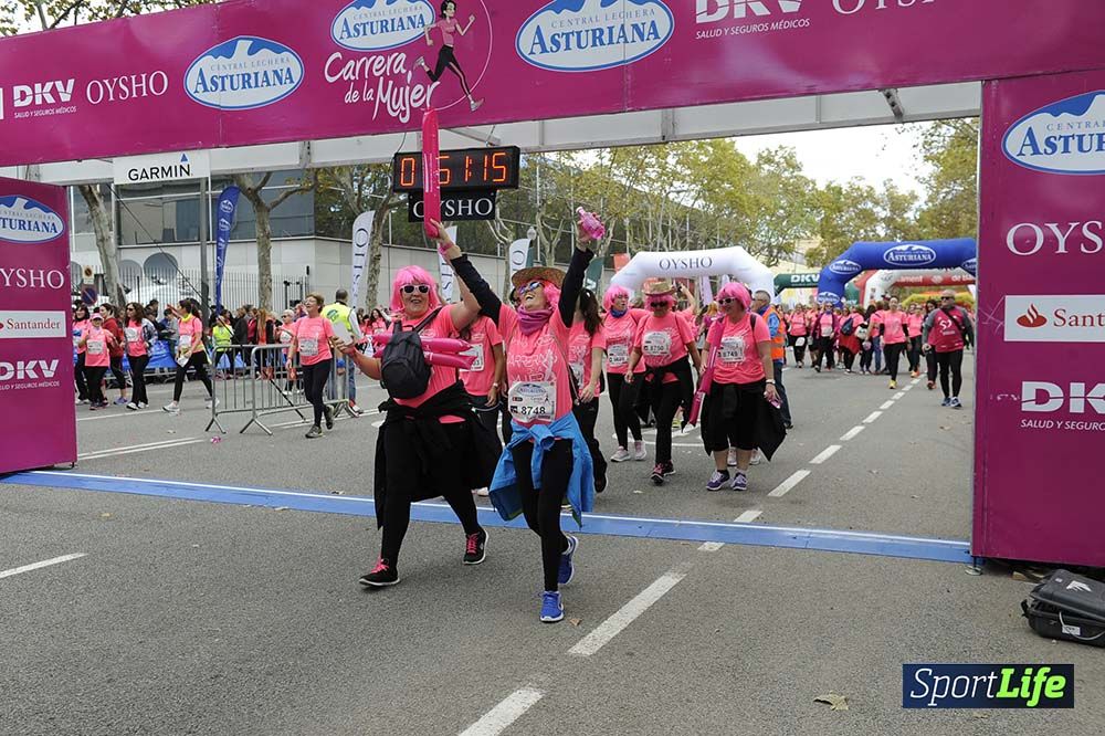 Carrera de la Mujer de Barcelona desde 1h 50 min a 1h 59 min