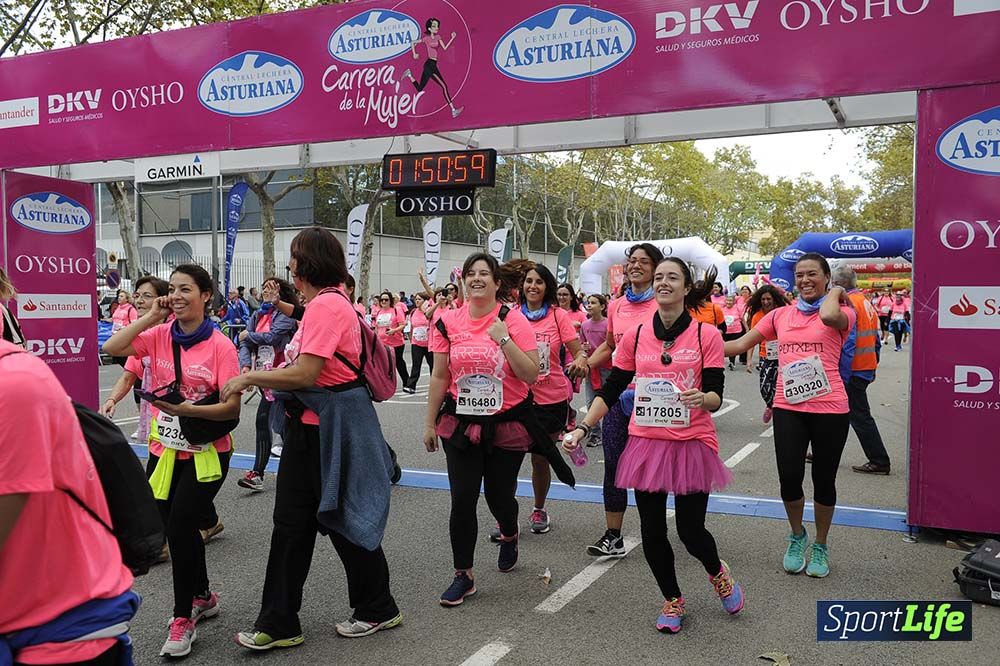 Carrera de la Mujer de Barcelona desde 1h 50 min a 1h 59 min