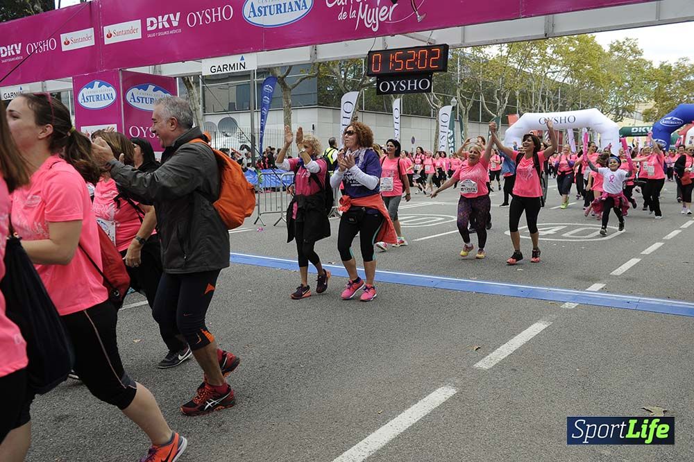 Carrera de la Mujer de Barcelona desde 1h 50 min a 1h 59 min