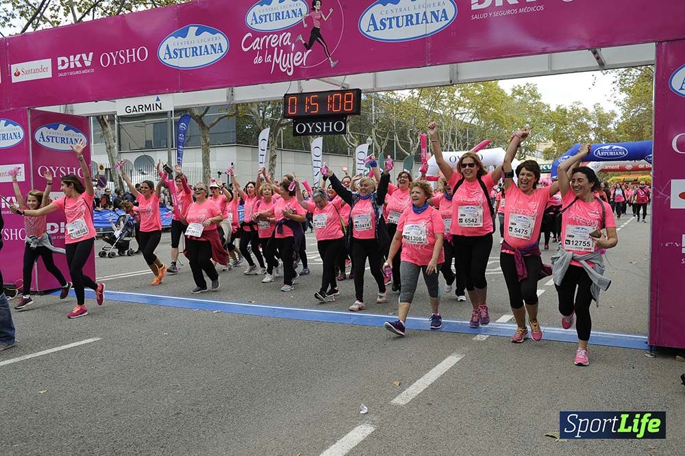 Carrera de la Mujer de Barcelona desde 1h 50 min a 1h 59 min