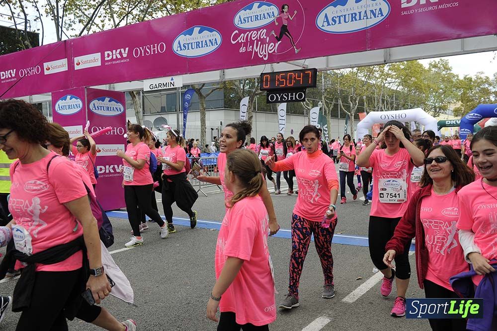 Carrera de la Mujer de Barcelona desde 1h 50 min a 1h 59 min