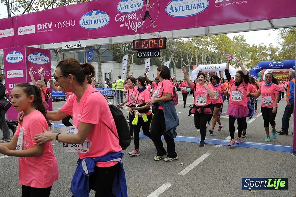Carrera de la Mujer de Barcelona desde 1h 50 min a 1h 59 min