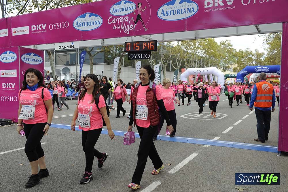 Carrera de la Mujer de Barcelona desde 1h 50 min a 1h 59 min