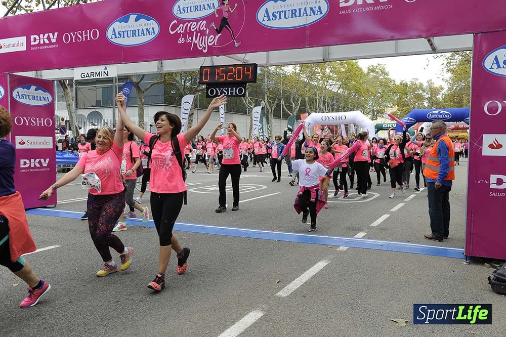 Carrera de la Mujer de Barcelona desde 1h 50 min a 1h 59 min