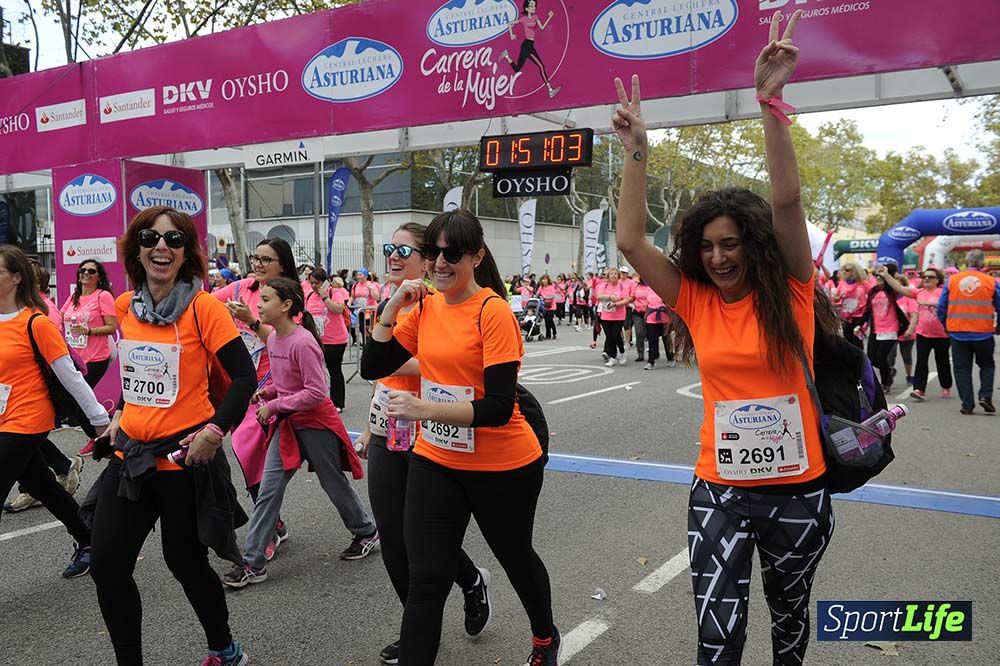 Carrera de la Mujer de Barcelona desde 1h 50 min a 1h 59 min