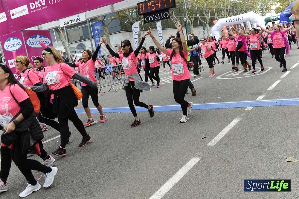 Carrera de la Mujer de Barcelona desde 1h 50 min a 1h 59 min
