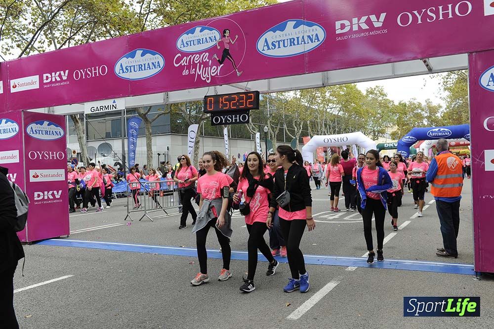Carrera de la Mujer de Barcelona desde 1h 50 min a 1h 59 min