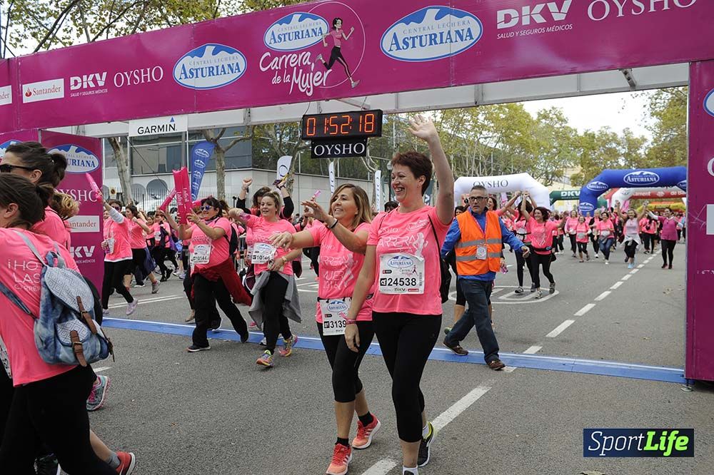 Carrera de la Mujer de Barcelona desde 1h 50 min a 1h 59 min