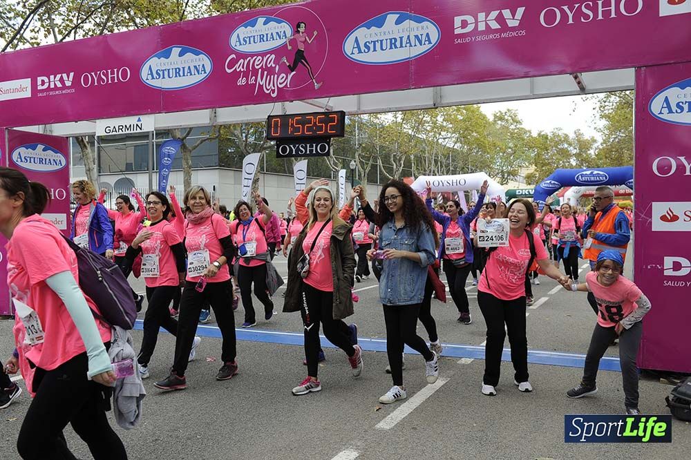 Carrera de la Mujer de Barcelona desde 1h 50 min a 1h 59 min