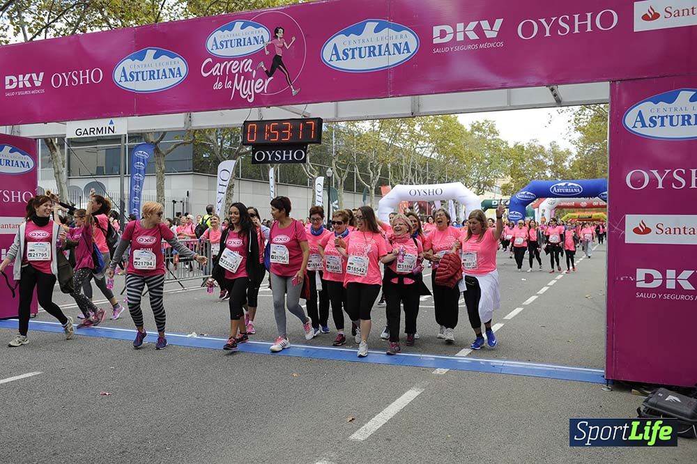 Carrera de la Mujer de Barcelona desde 1h 50 min a 1h 59 min