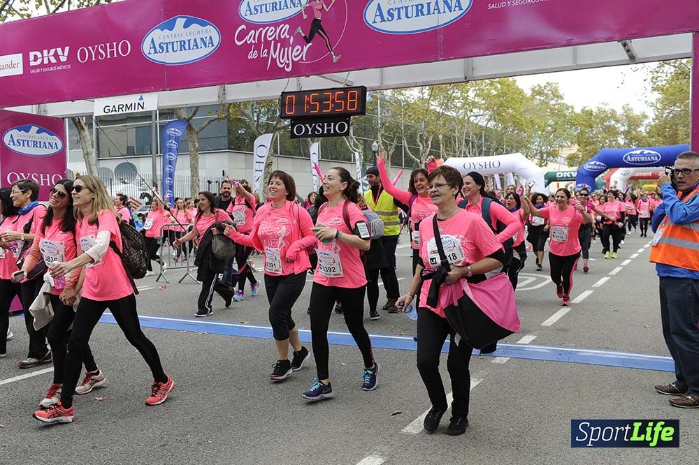 Carrera de la Mujer de Barcelona desde 1h 50 min a 1h 59 min