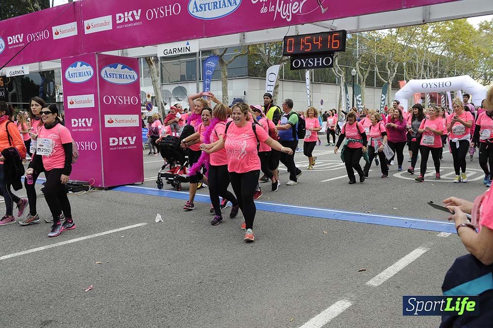 Carrera de la Mujer de Barcelona desde 1h 50 min a 1h 59 min