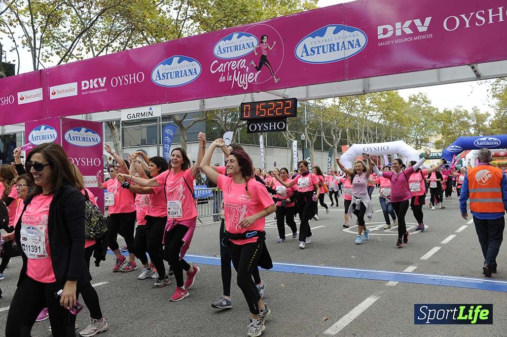 Carrera de la Mujer de Barcelona desde 1h 50 min a 1h 59 min