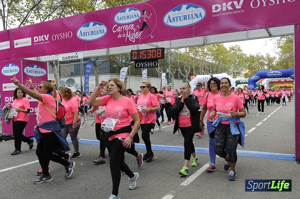 Carrera de la Mujer de Barcelona desde 1h 50 min a 1h 59 min