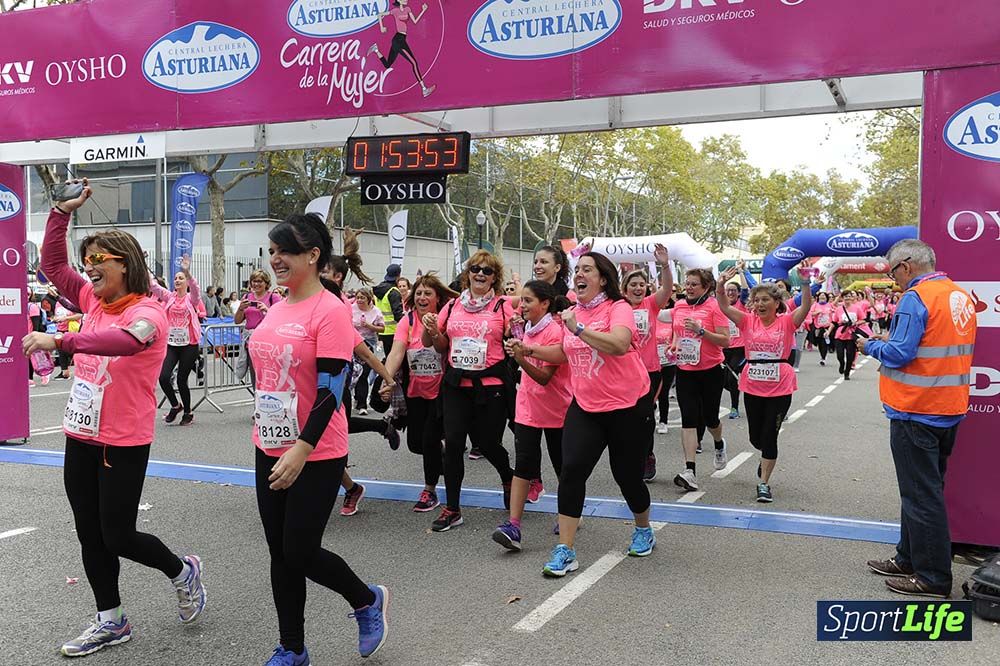 Carrera de la Mujer de Barcelona desde 1h 50 min a 1h 59 min
