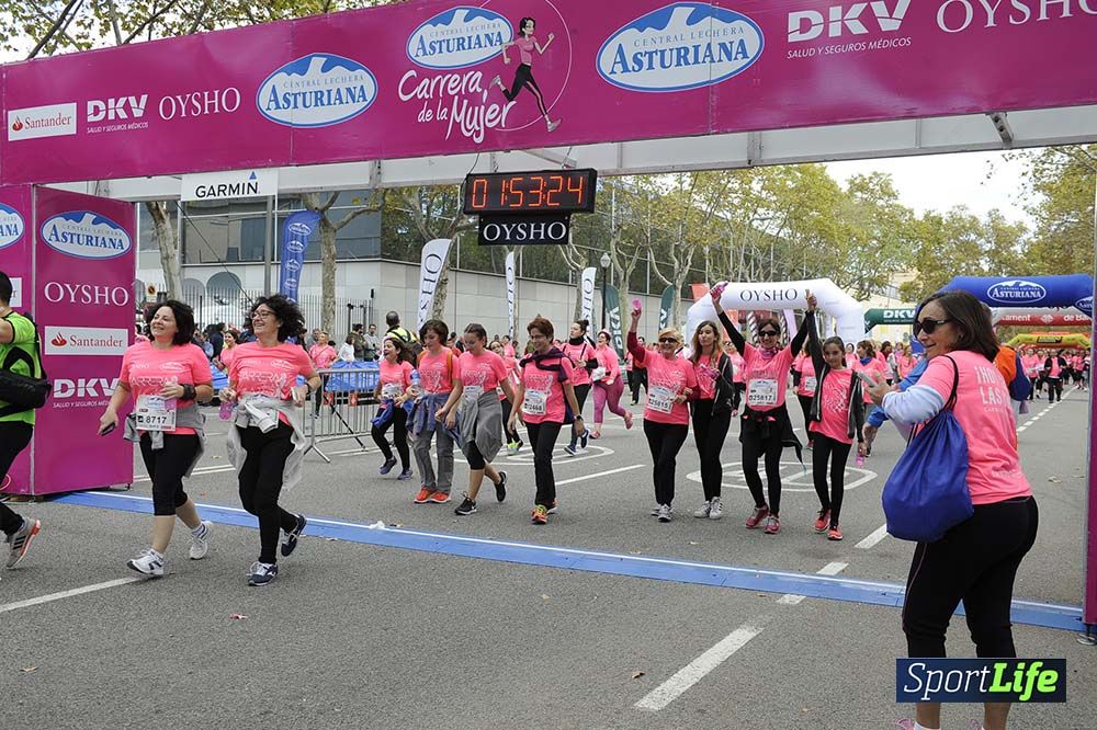 Carrera de la Mujer de Barcelona desde 1h 50 min a 1h 59 min
