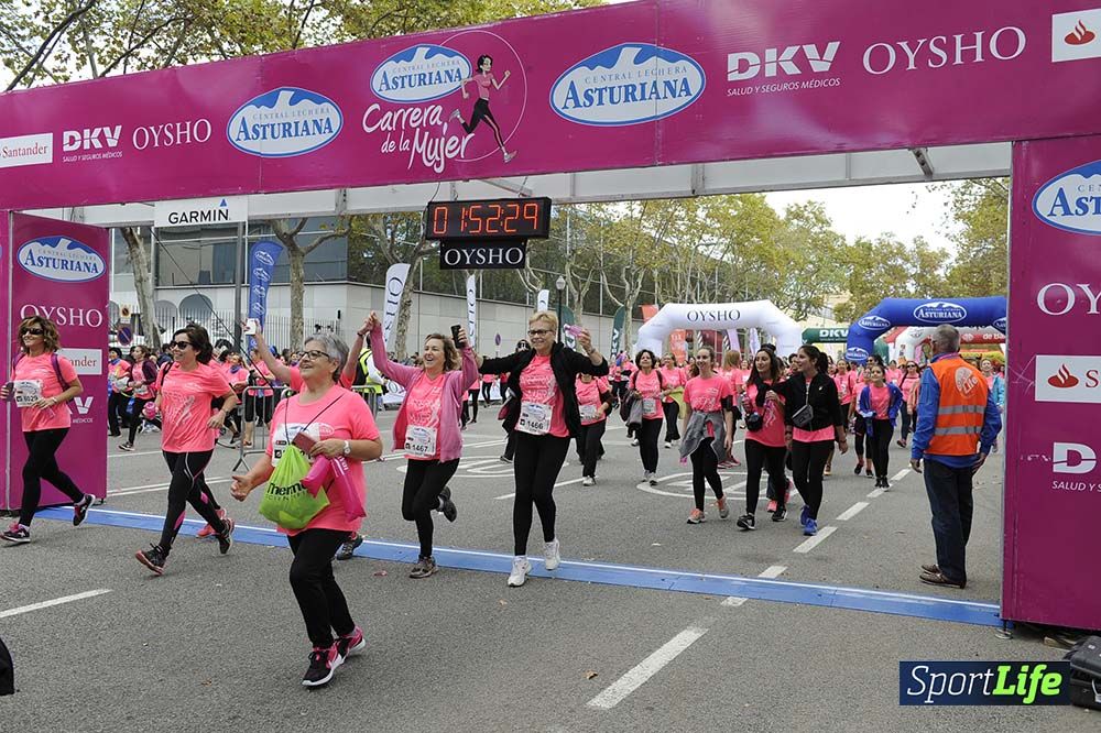 Carrera de la Mujer de Barcelona desde 1h 50 min a 1h 59 min