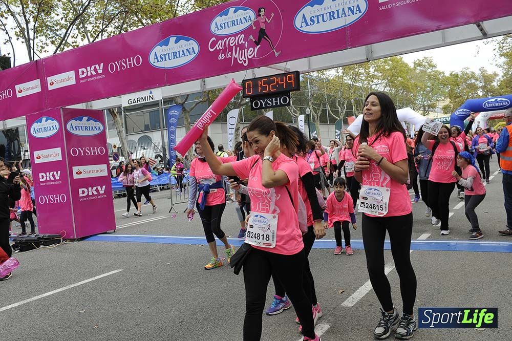 Carrera de la Mujer de Barcelona desde 1h 50 min a 1h 59 min