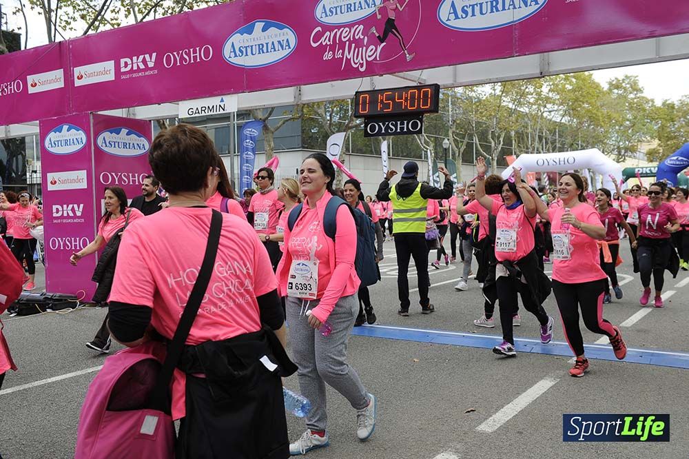 Carrera de la Mujer de Barcelona desde 1h 50 min a 1h 59 min