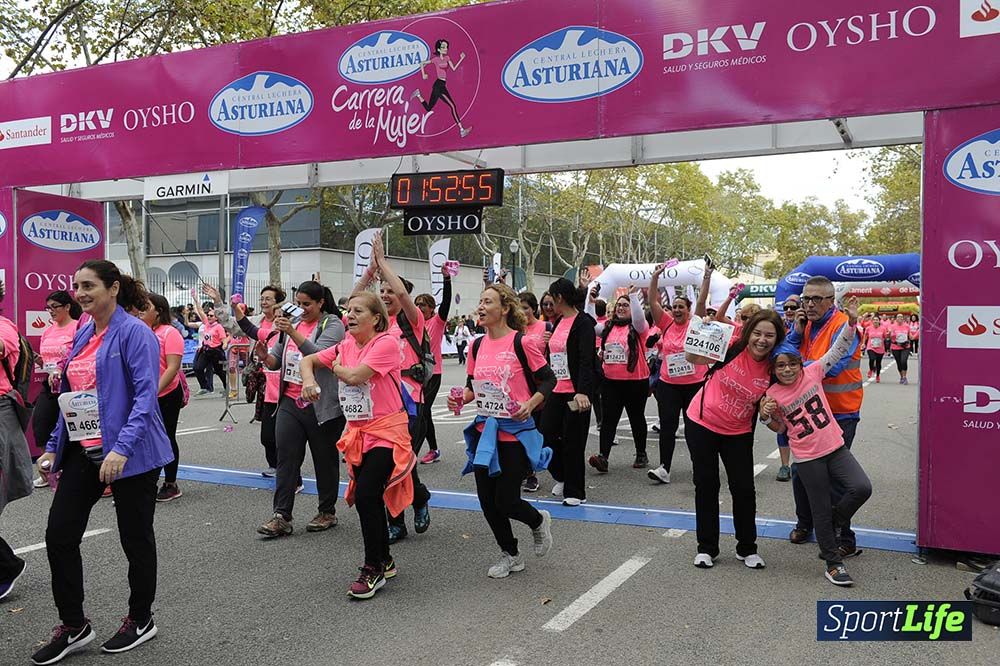 Carrera de la Mujer de Barcelona desde 1h 50 min a 1h 59 min