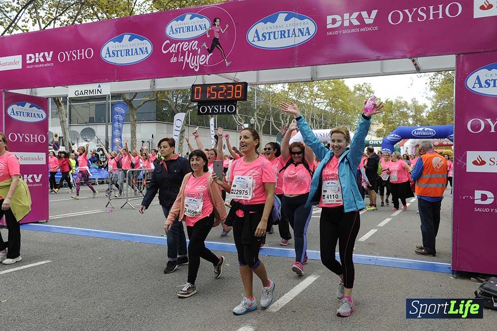 Carrera de la Mujer de Barcelona desde 1h 50 min a 1h 59 min