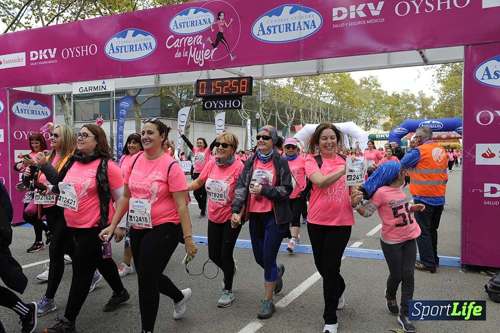 Carrera de la Mujer de Barcelona desde 1h 50 min a 1h 59 min