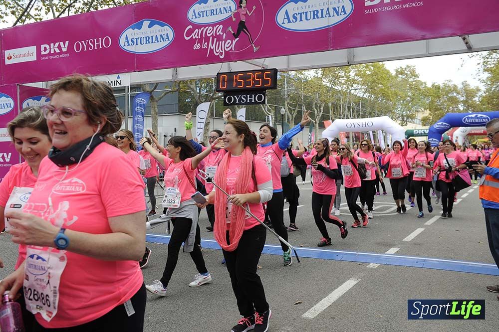 Carrera de la Mujer de Barcelona desde 1h 50 min a 1h 59 min