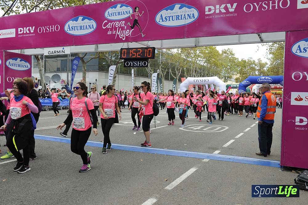 Carrera de la Mujer de Barcelona desde 1h 50 min a 1h 59 min