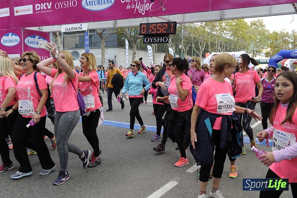 Carrera de la Mujer de Barcelona desde 1h 50 min a 1h 59 min
