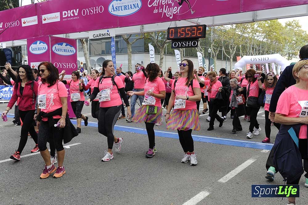 Carrera de la Mujer de Barcelona desde 1h 50 min a 1h 59 min