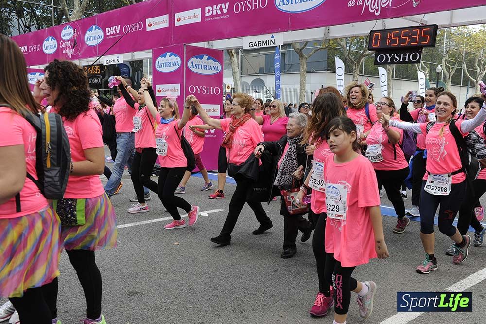 Carrera de la Mujer de Barcelona desde 1h 50 min a 1h 59 min