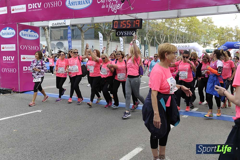 Carrera de la Mujer de Barcelona desde 1h 50 min a 1h 59 min