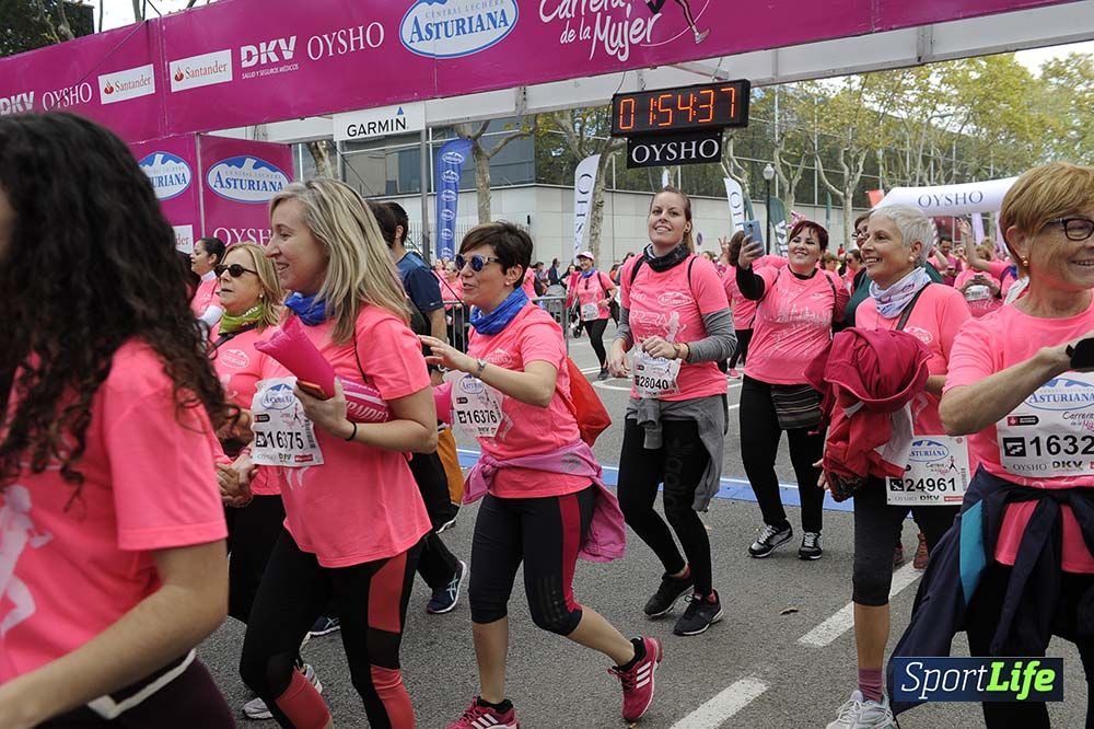 Carrera de la Mujer de Barcelona desde 1h 50 min a 1h 59 min