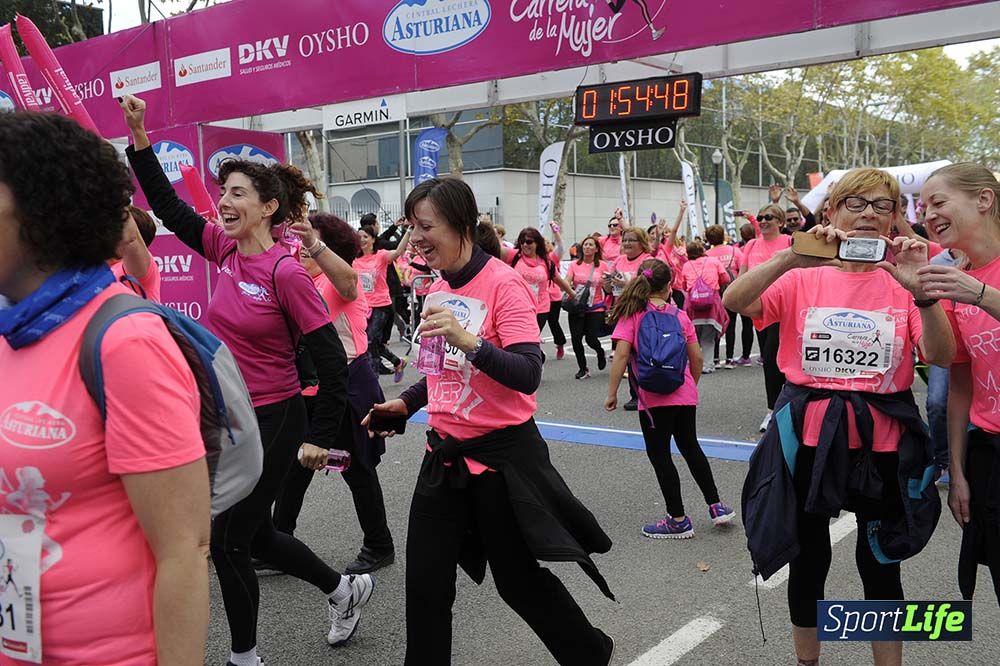 Carrera de la Mujer de Barcelona desde 1h 50 min a 1h 59 min