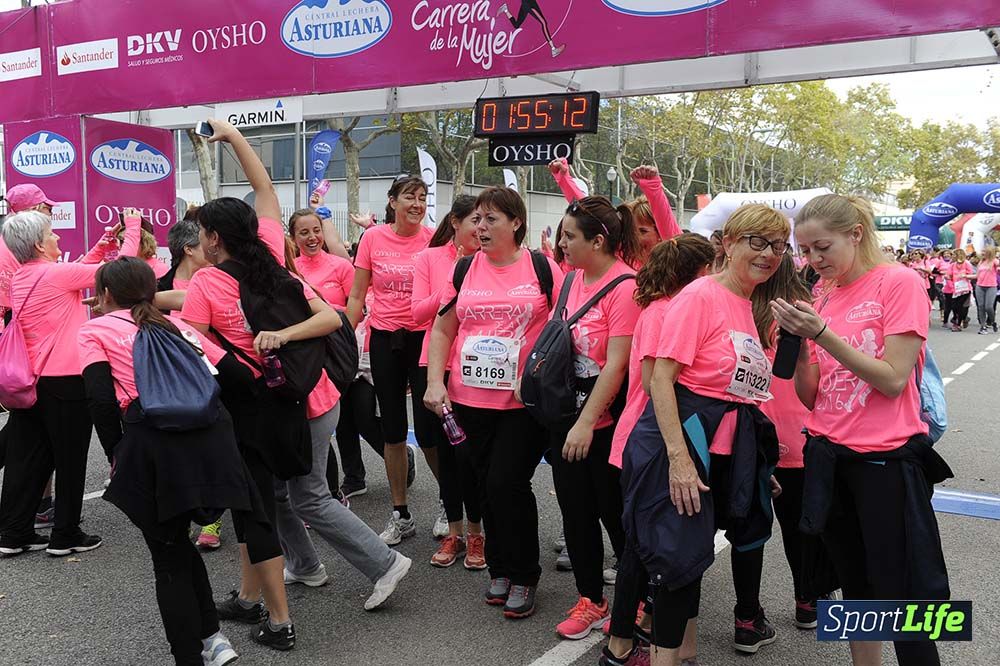 Carrera de la Mujer de Barcelona desde 1h 50 min a 1h 59 min