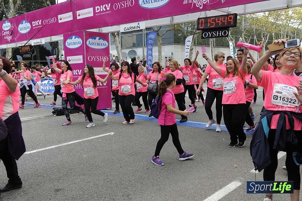 Carrera de la Mujer de Barcelona desde 1h 50 min a 1h 59 min