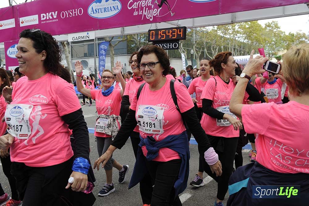 Carrera de la Mujer de Barcelona desde 1h 50 min a 1h 59 min