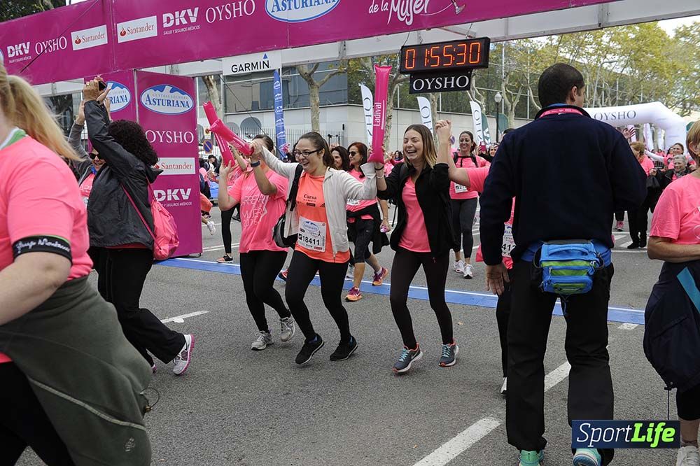 Carrera de la Mujer de Barcelona desde 1h 50 min a 1h 59 min