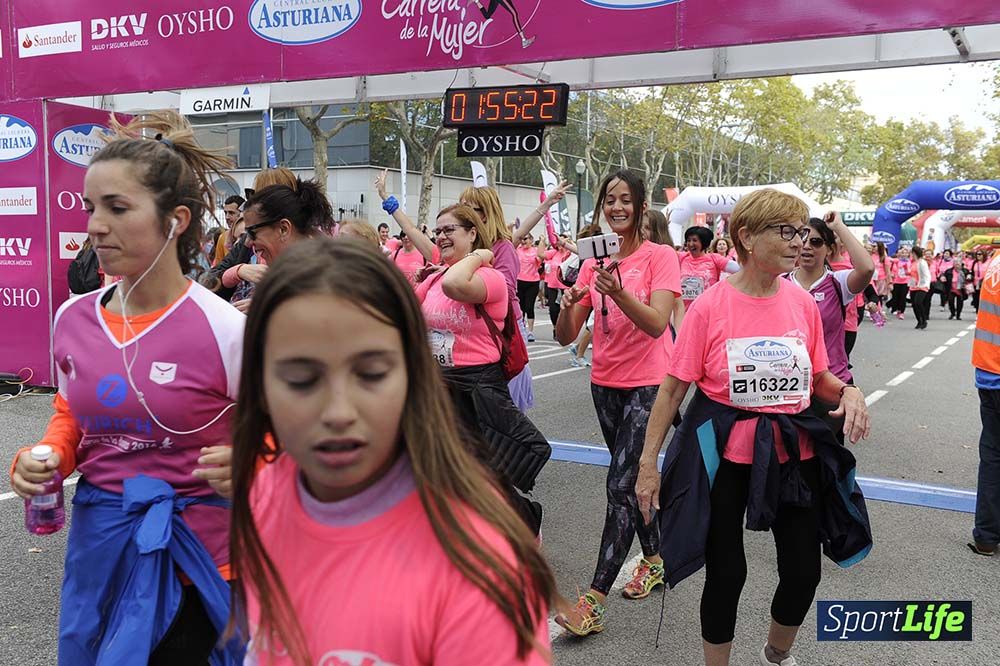 Carrera de la Mujer de Barcelona desde 1h 50 min a 1h 59 min