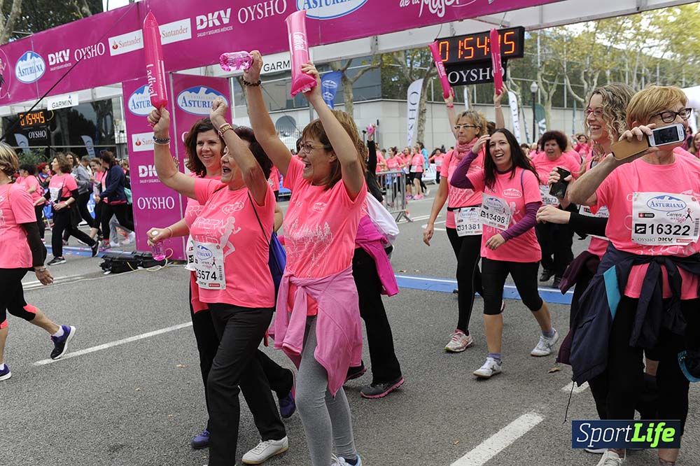 Carrera de la Mujer de Barcelona desde 1h 50 min a 1h 59 min