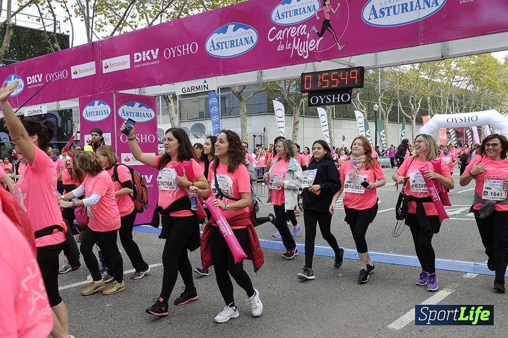 Carrera de la Mujer de Barcelona desde 1h 50 min a 1h 59 min