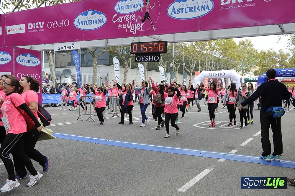 Carrera de la Mujer de Barcelona desde 1h 50 min a 1h 59 min