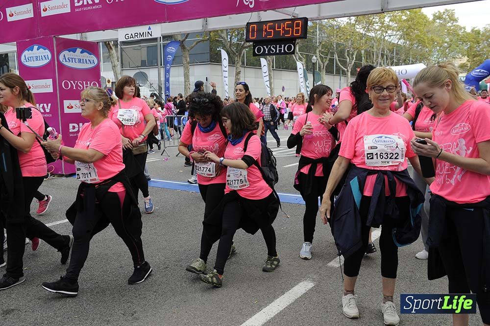 Carrera de la Mujer de Barcelona desde 1h 50 min a 1h 59 min