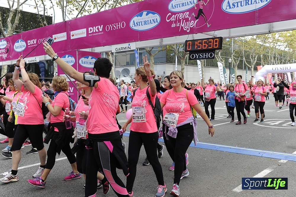 Carrera de la Mujer de Barcelona desde 1h 50 min a 1h 59 min
