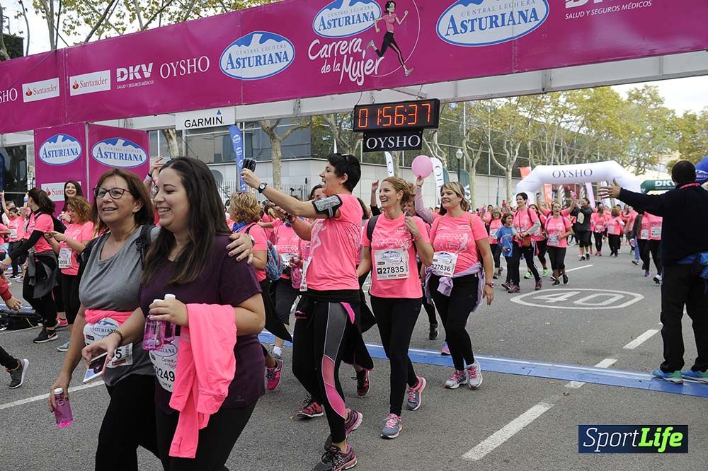 Carrera de la Mujer de Barcelona desde 1h 50 min a 1h 59 min
