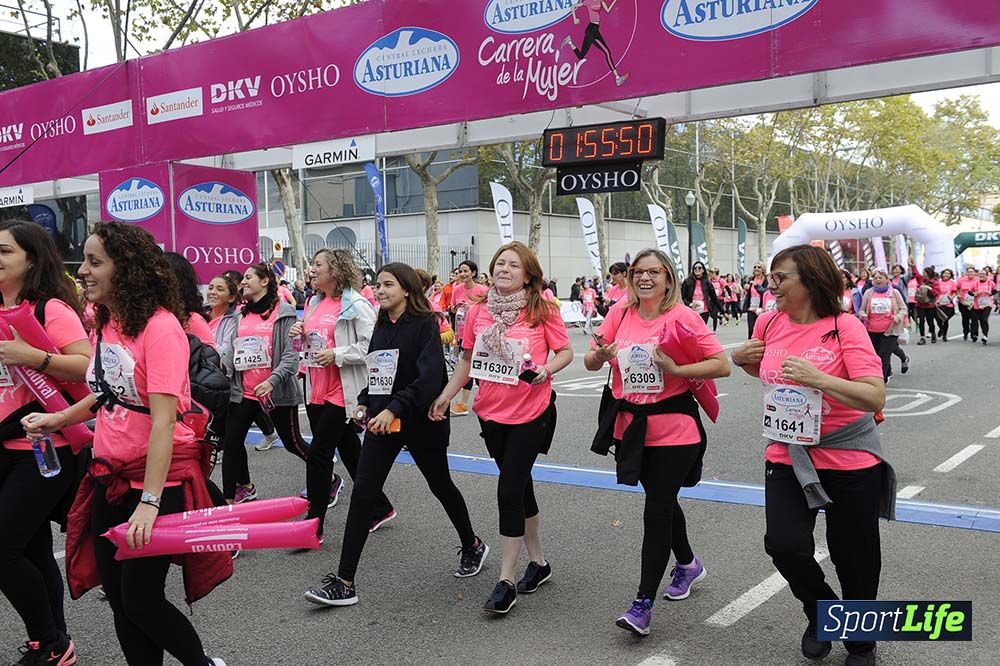 Carrera de la Mujer de Barcelona desde 1h 50 min a 1h 59 min